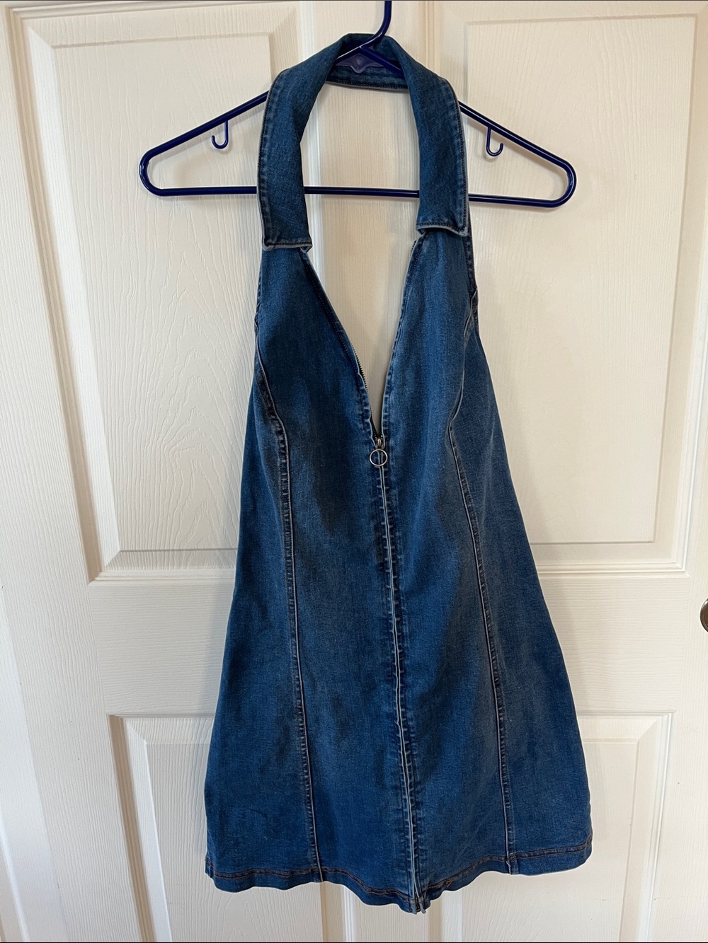 Urban Outfitters Retro 90s Y2K Denim Dress